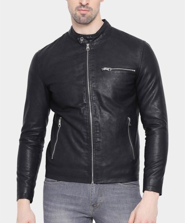 ceoc. style men;s leather jacket - modaGin.com