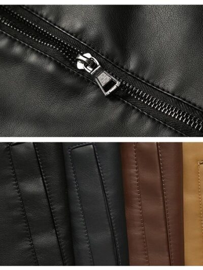 Imported PU leather premium jacket for men