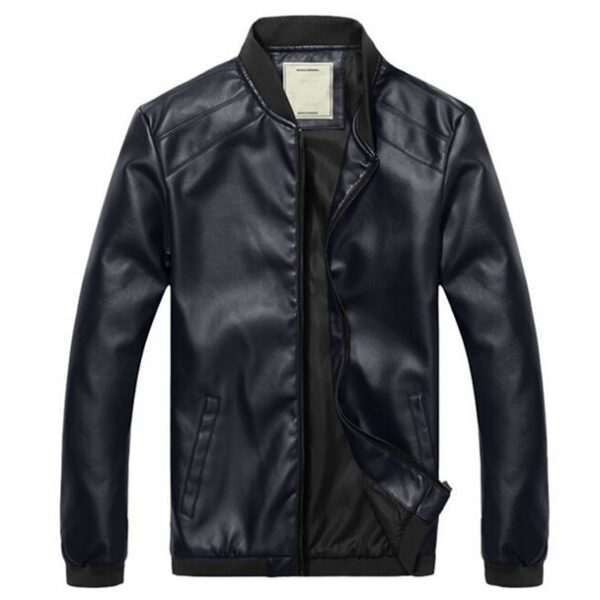 Imported PU leather premium jacket for men 3