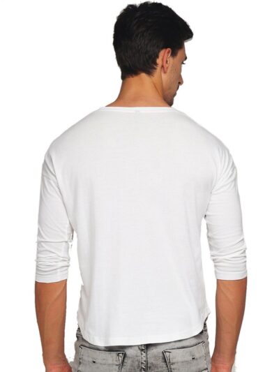 Combo of 2 (Black & White) Men’s premium full-sleeves t-shirts