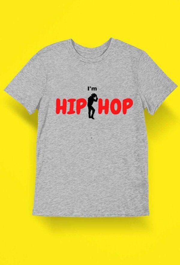 "I 'm HIP-HOP" men's half-sleeves t-shirts 4