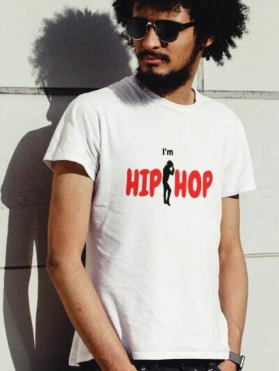 “I ‘m HIP-HOP” men’s half-sleeves t-shirts